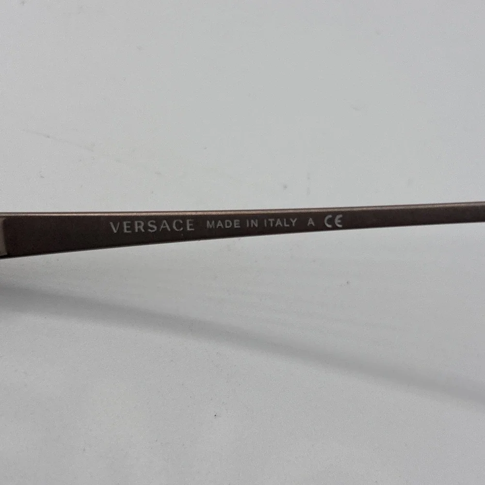 Versace Mod. 3166-B 999 Brown Pink Havana Eyeglasses Frame 51-15-135 Italy #282
